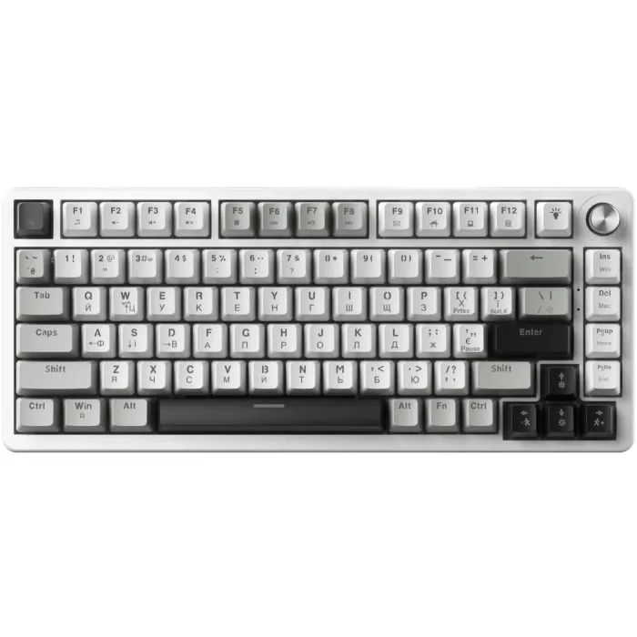 Клавиатура GamePro Genesis Silverlight MK126 USB UA Grey (MK126) фото №2