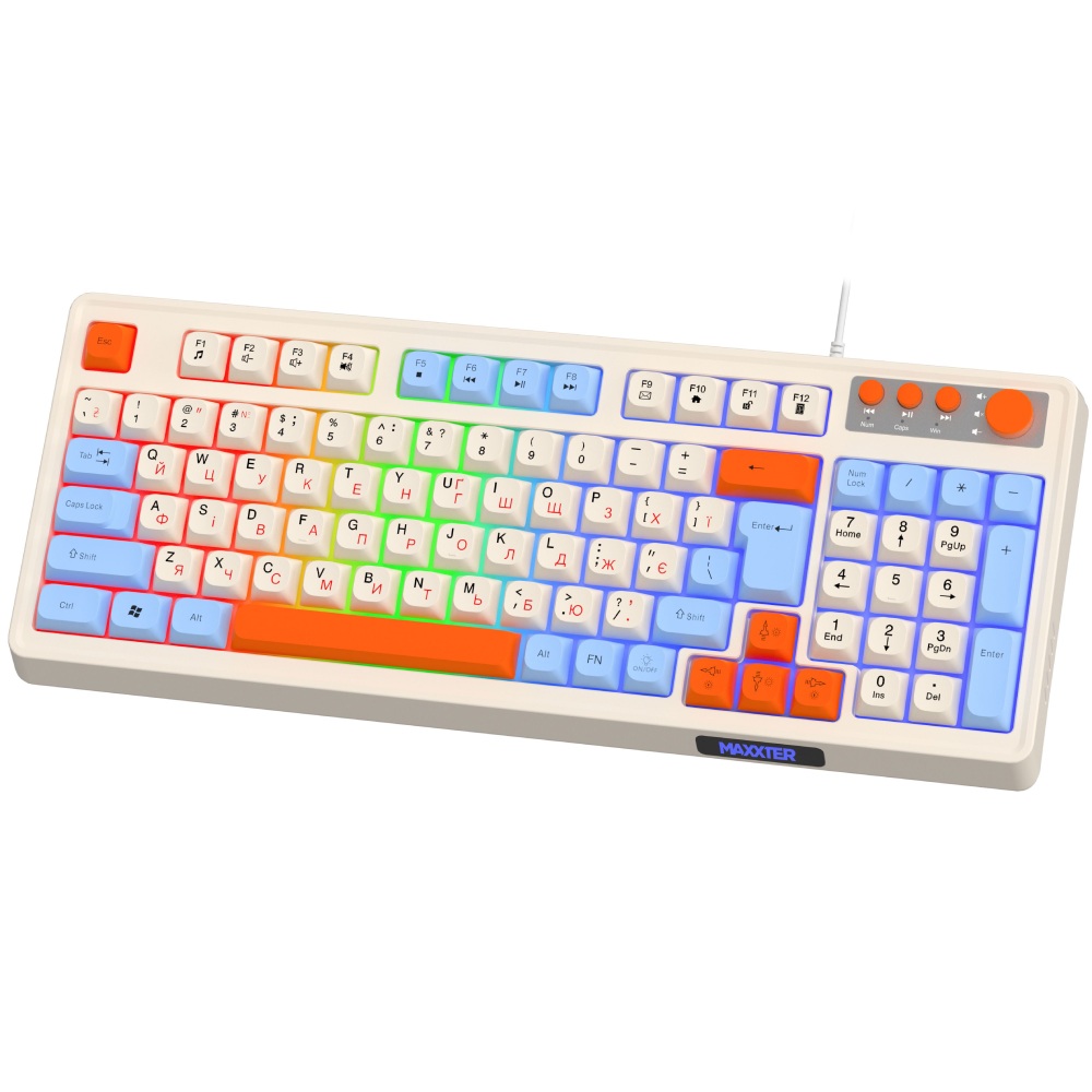 Клавіатура Maxxter KBG-3C01-UA фото №2