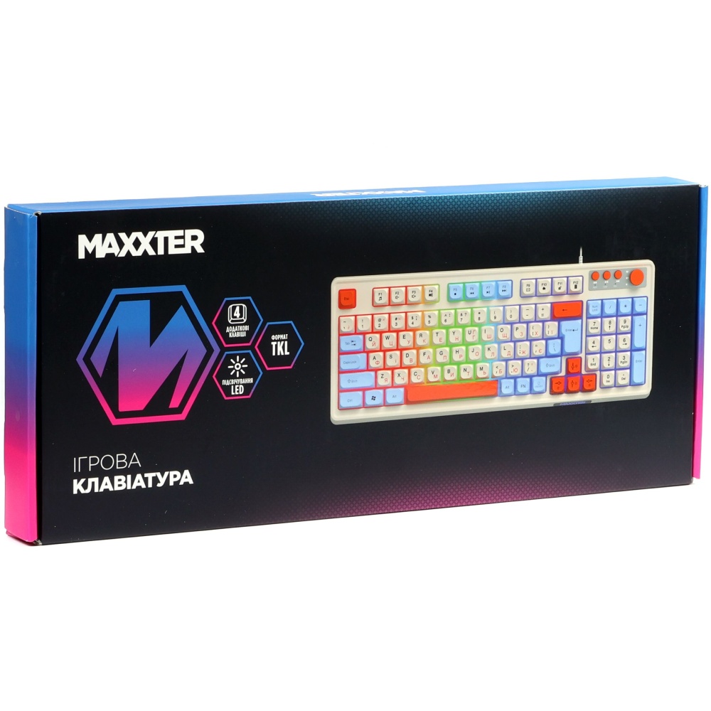 Клавіатура Maxxter KBG-3C01-UA фото №5
