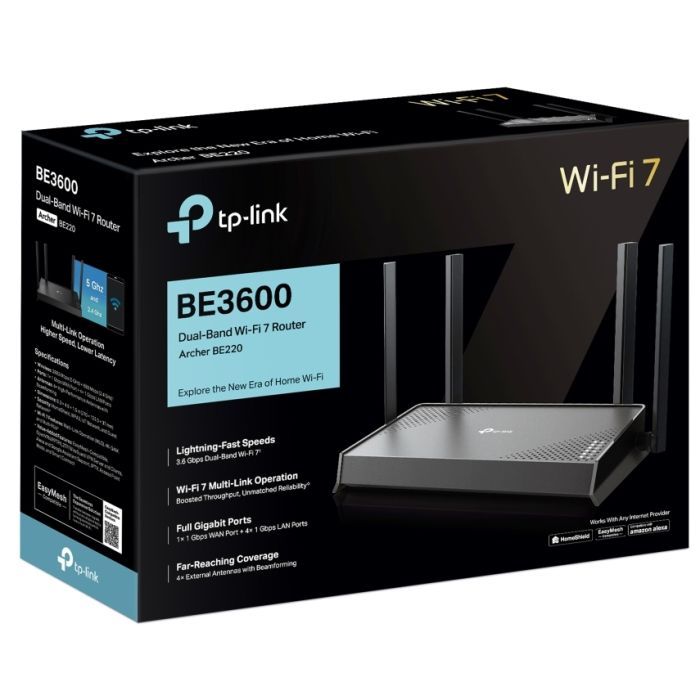 Маршрутизатор TP-Link Archer BE220 фото №4