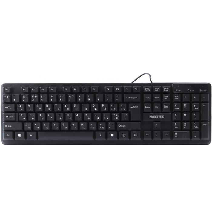 Клавиатура Maxxter KBM-U01-UA
