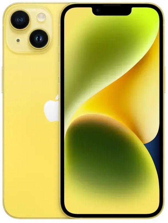 Смартфон Apple iPhone 14 128 Gb Yellow (REF EKO Esim)
