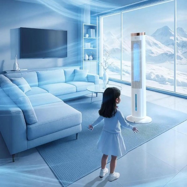 Вентилятор Xiaomi Jipin Smart Tower Fan 3 в 1 (JP-SLTS-02) фото №3