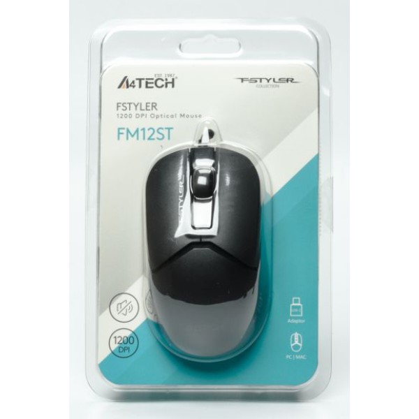 Компьютерная мыш A4Tech FM12ST (Black) фото №10