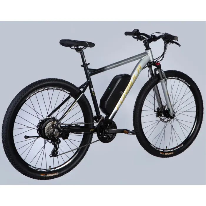 Електровелосипед Formula 29" eF-1 DD CS рама-21" 48B 12.5А*г 500Вт 2026 сріблясто-чорний (ELB-FR-29-254) фото №3