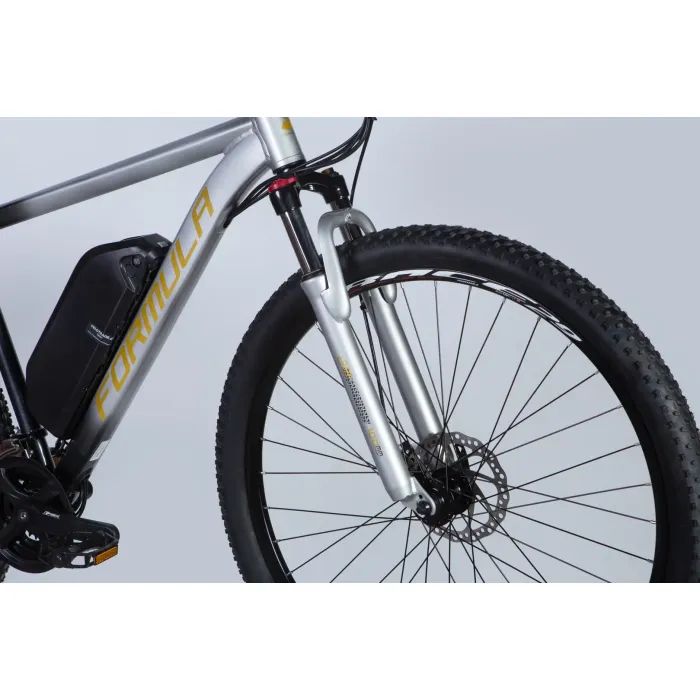 Електровелосипед Formula 29" eF-1 DD CS рама-21" 48B 12.5А*г 500Вт 2026 сріблясто-чорний (ELB-FR-29-254) фото №4