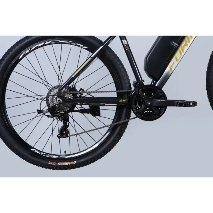 Електровелосипед Formula 29" eF-1 DD CS рама-21" 48B 12.5А*г 500Вт 2026 сріблясто-чорний (ELB-FR-29-254) фото №6