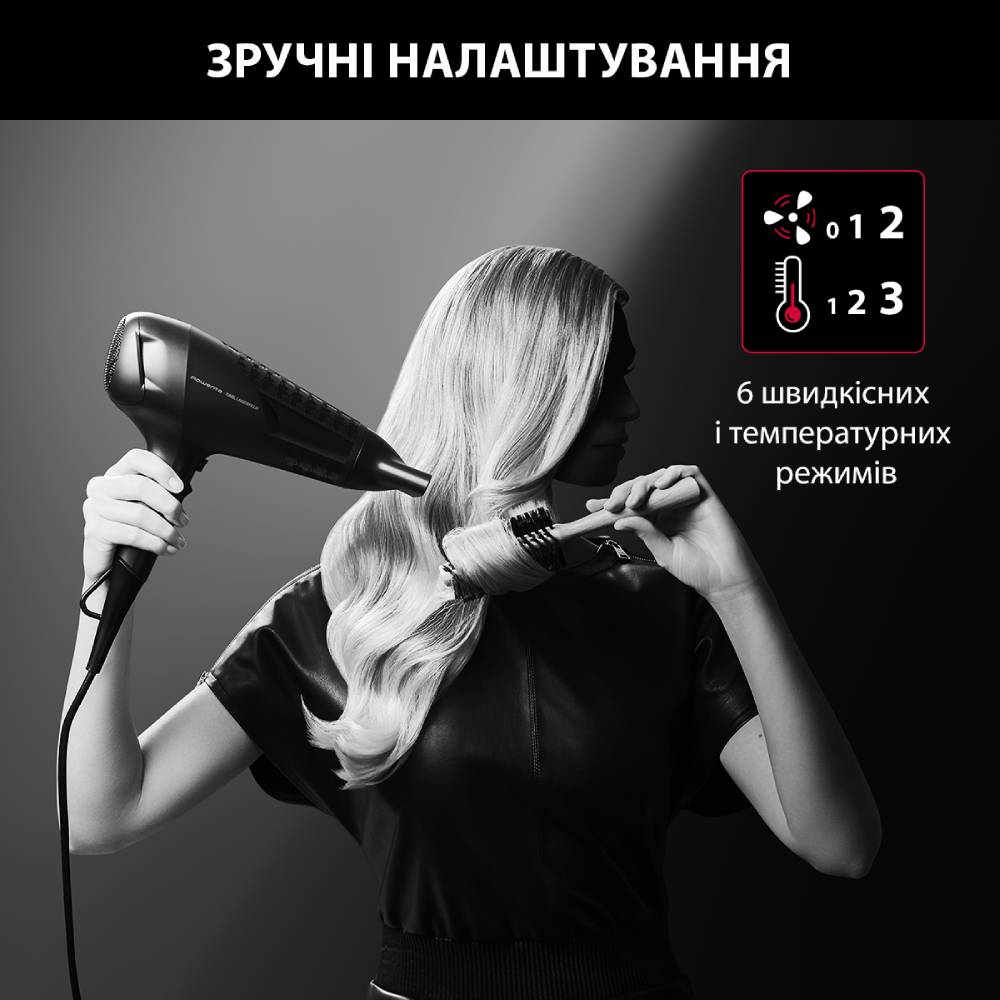 Фен Rowenta CV581LF0 фото №5