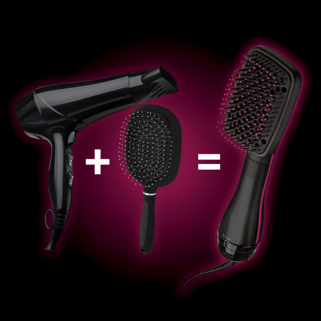 Фен щётка REVLON Perfect heat One-Step (RVDR5212E3) фото №3