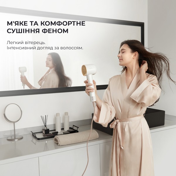 Фен Dreamе Hair Dryer Glory-WH (AHD6A-WH) фото №6