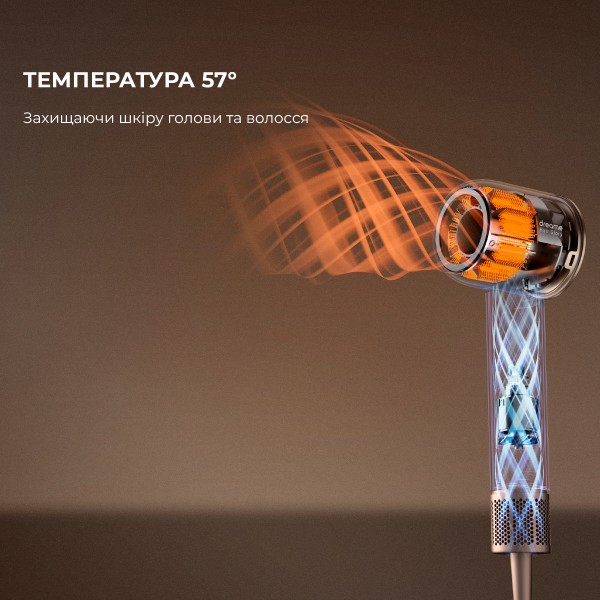 Фен Dreamе Hair Dryer Glory-WH (AHD6A-WH) фото №5