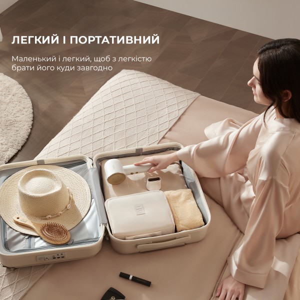 Фен Dreamе Hair Dryer Glory-WH (AHD6A-WH) фото №9