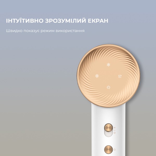 Фен Dreamе Hair Dryer Glory-WH (AHD6A-WH) фото №10