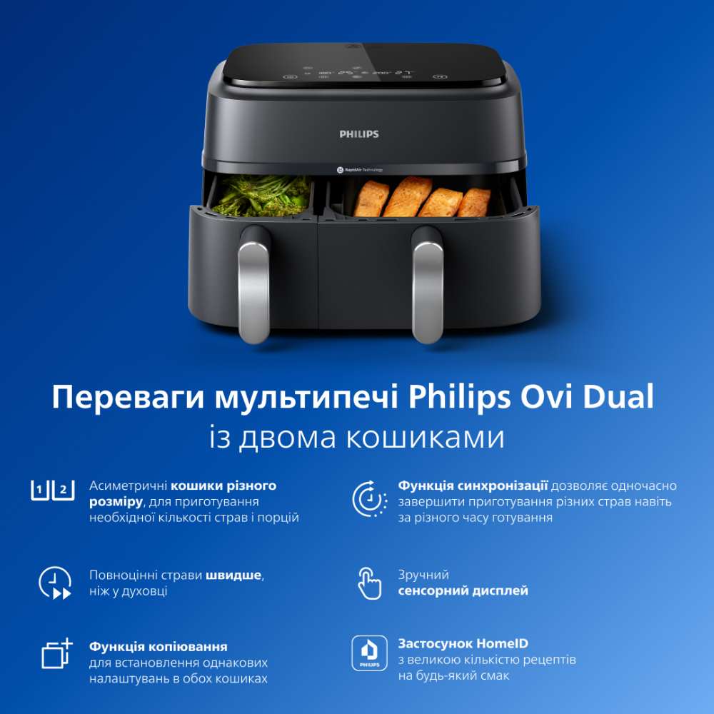 Мультипіч Philips Ovi Dual (NA351/00) фото №5