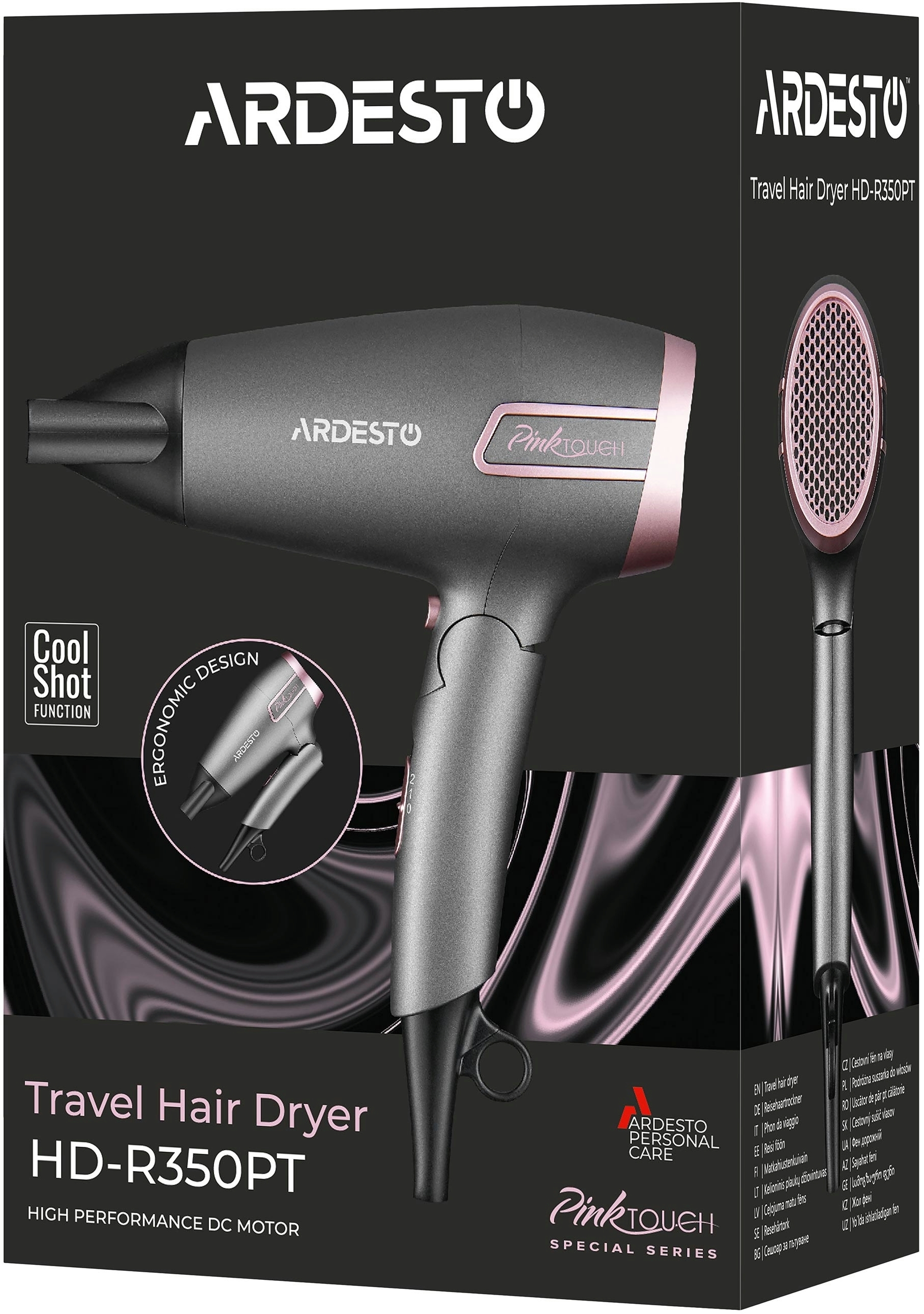 Фен Ardesto Pink Touch (HD-R350PT) фото №8