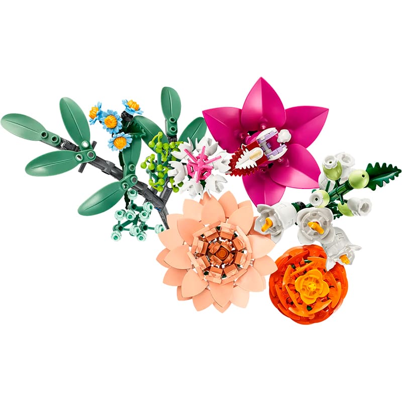 Конструктор Lego Botanicals Милий рожевий букет квітів фото №12