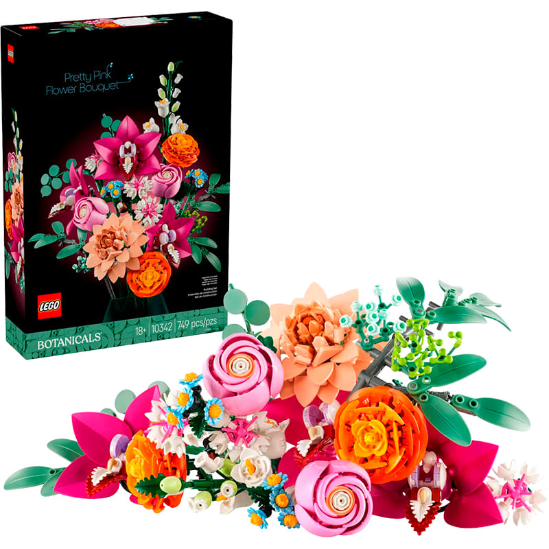 Конструктор Lego Botanicals Милий рожевий букет квітів фото №7