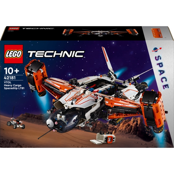 Конструктор Lego Technic Вантажний космічний корабель VTOL LT81