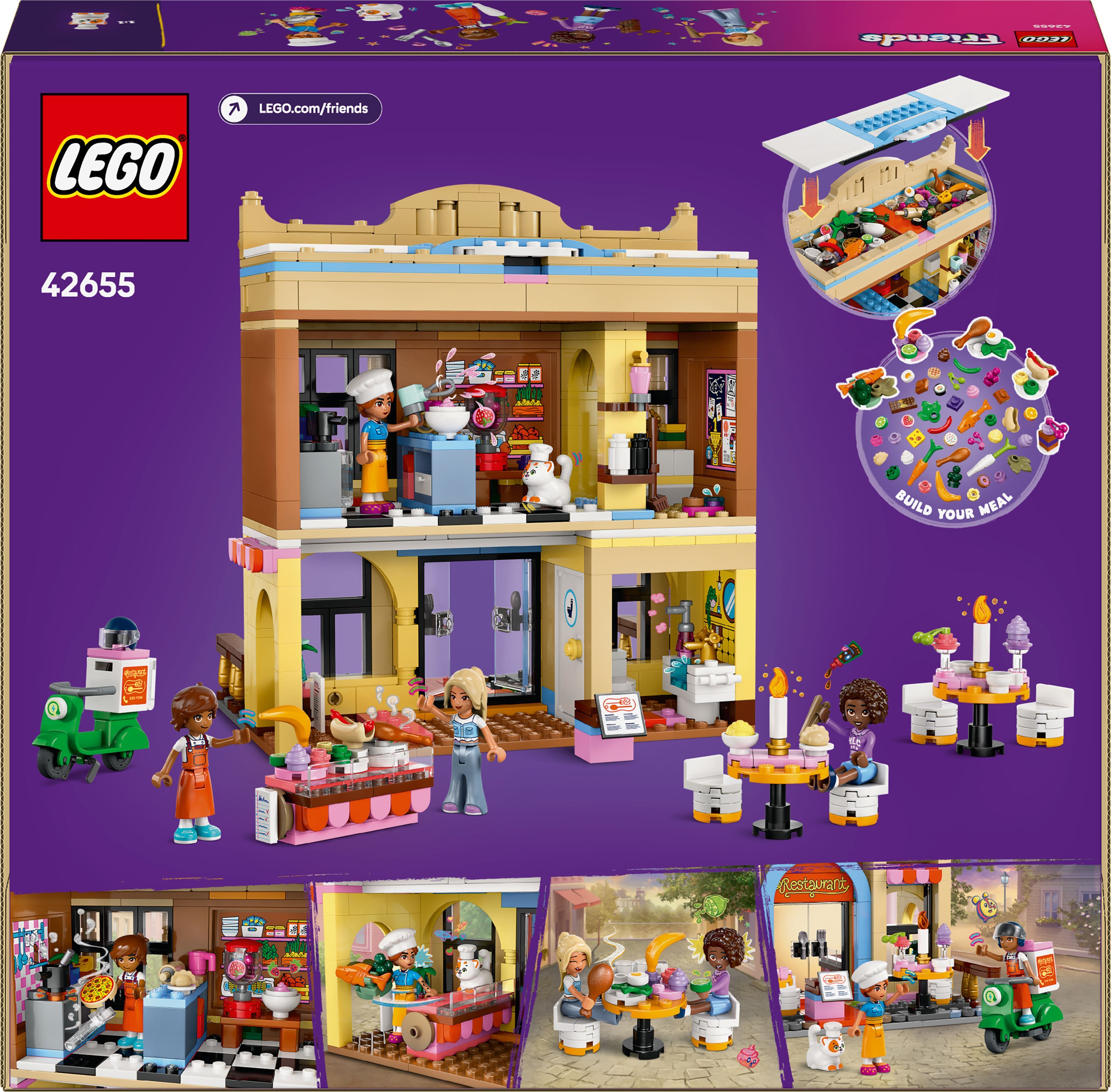 Конструктор Lego Friends Ресторан і кулінарна школа фото №7