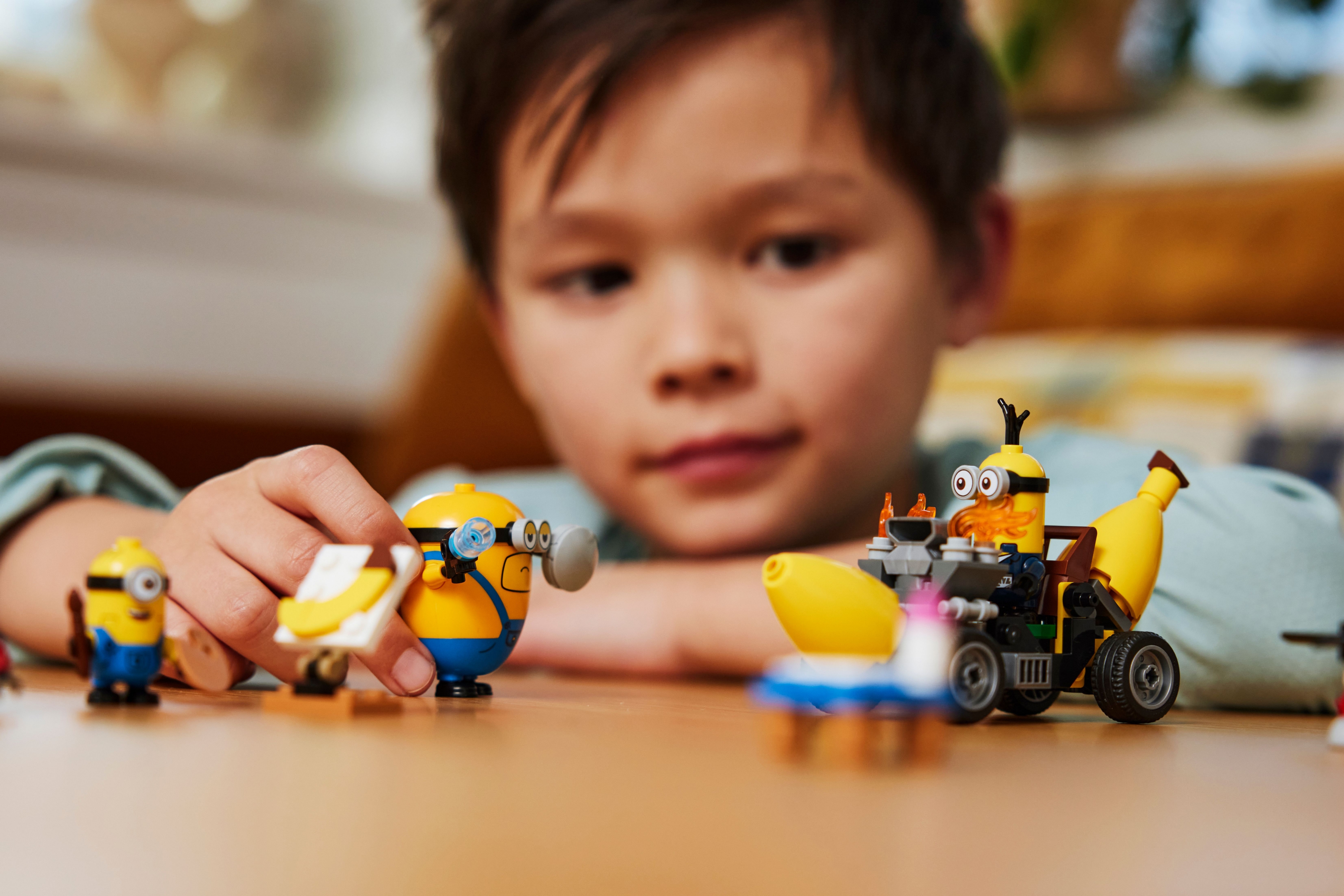 Конструктор Lego Despicable Me 4 Посіпаки й банановий автомобіль фото №11
