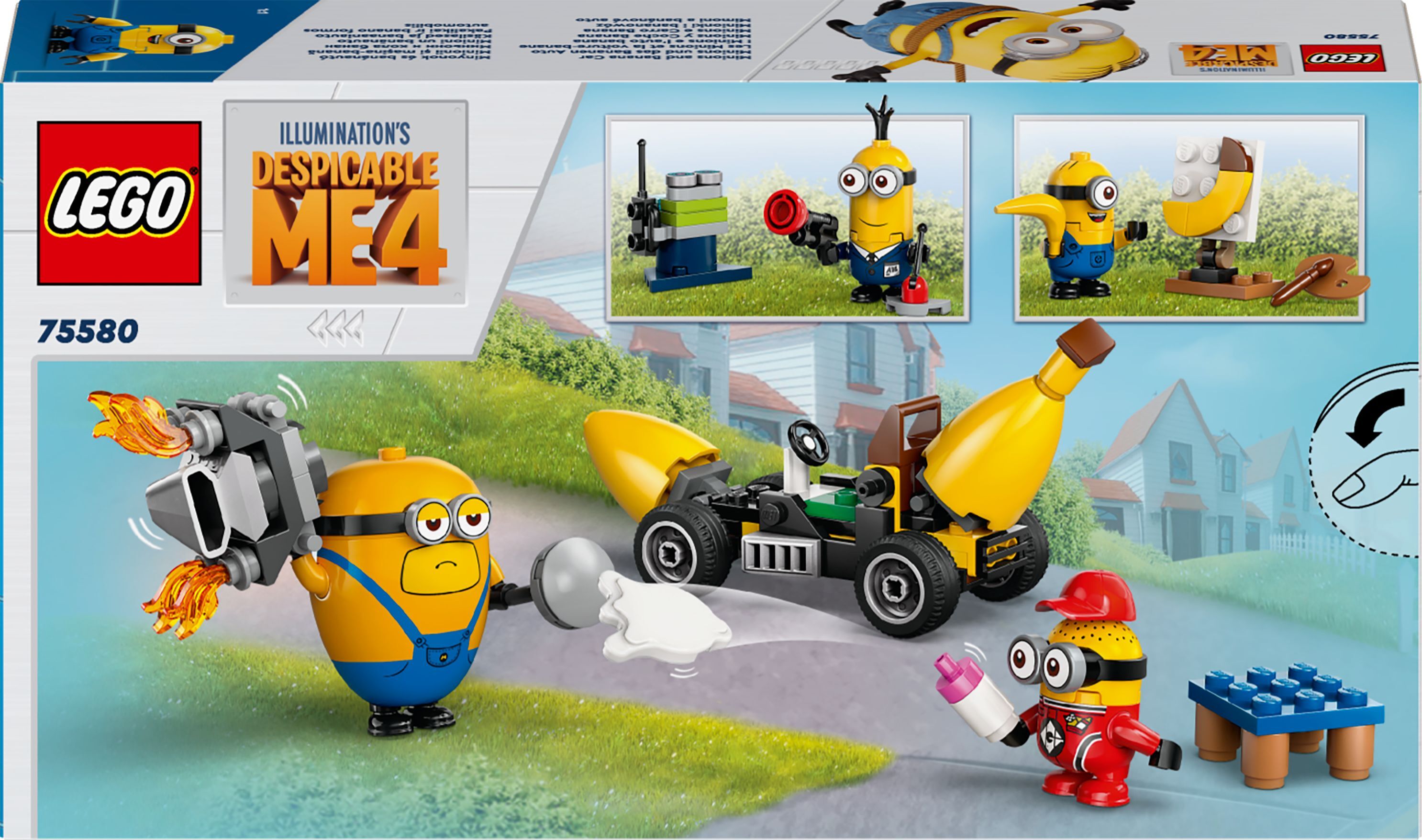 Конструктор Lego Despicable Me 4 Посіпаки й банановий автомобіль фото №8