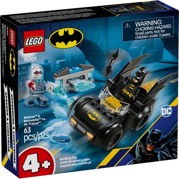 Конструктор Lego Super Heroes Бетмен і Бетмобіль проти містера Фріза