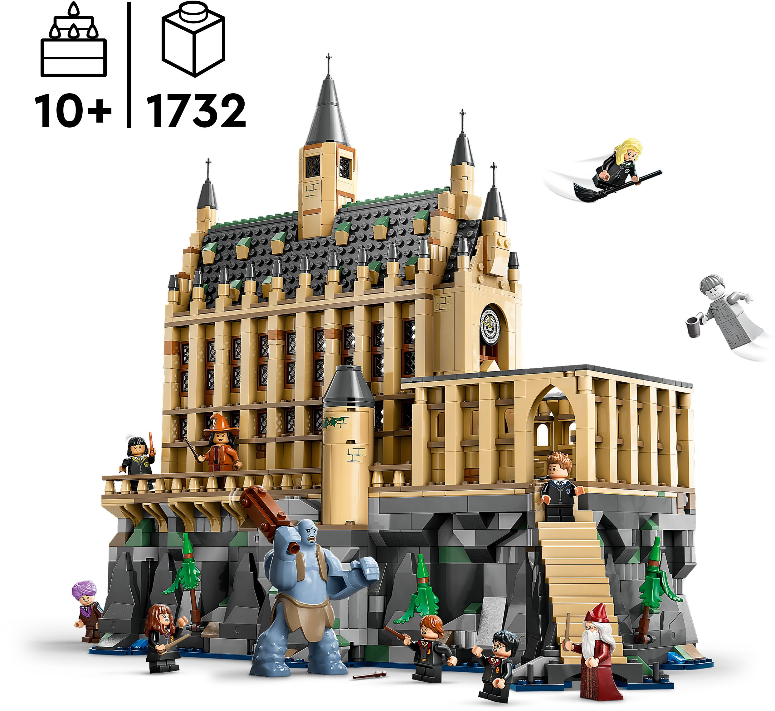 Конструктор Lego Harry Potter Замок Гоґвортс: Велика зала фото №2