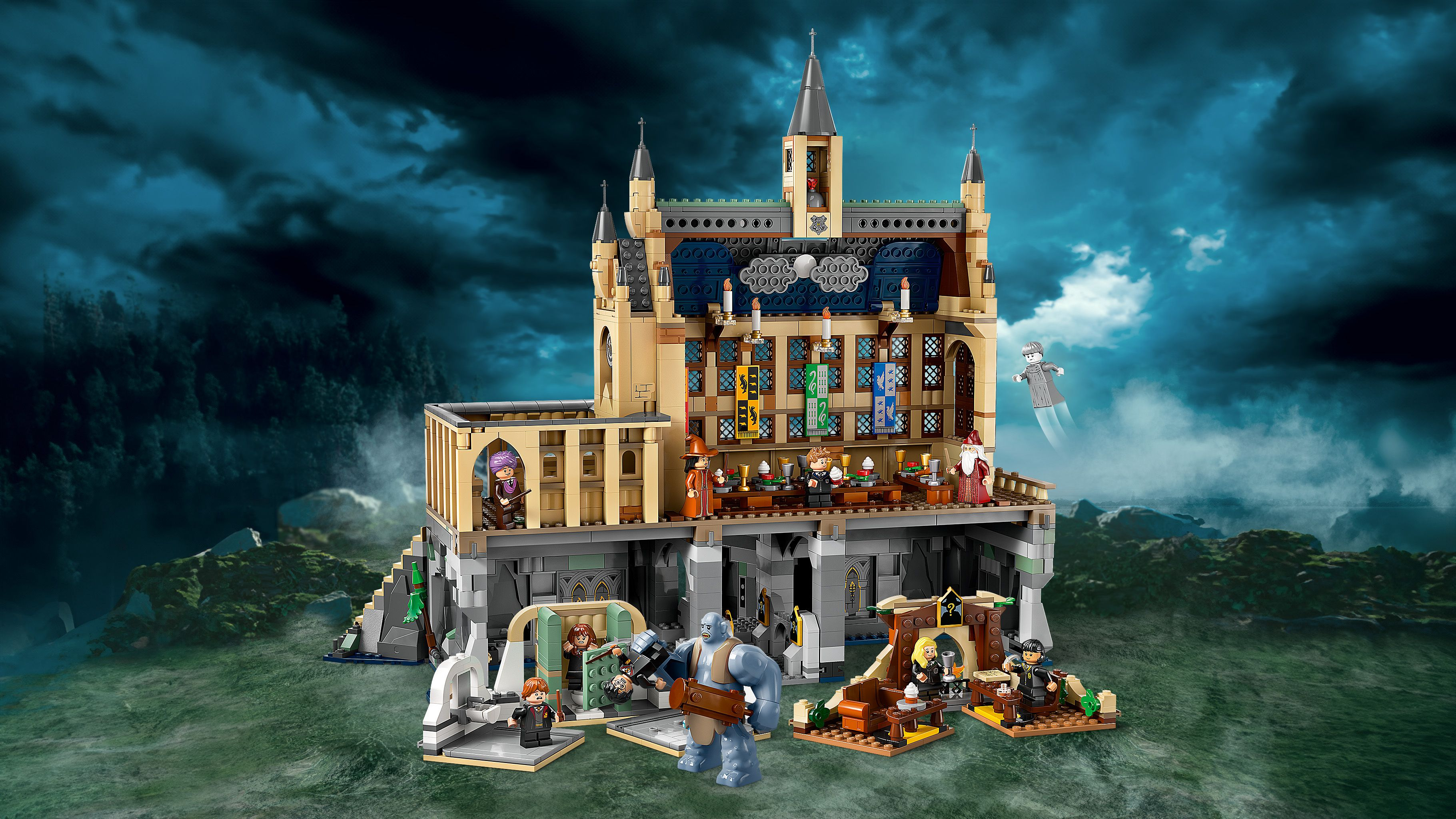 Конструктор Lego Harry Potter Замок Гоґвортс: Велика зала фото №7