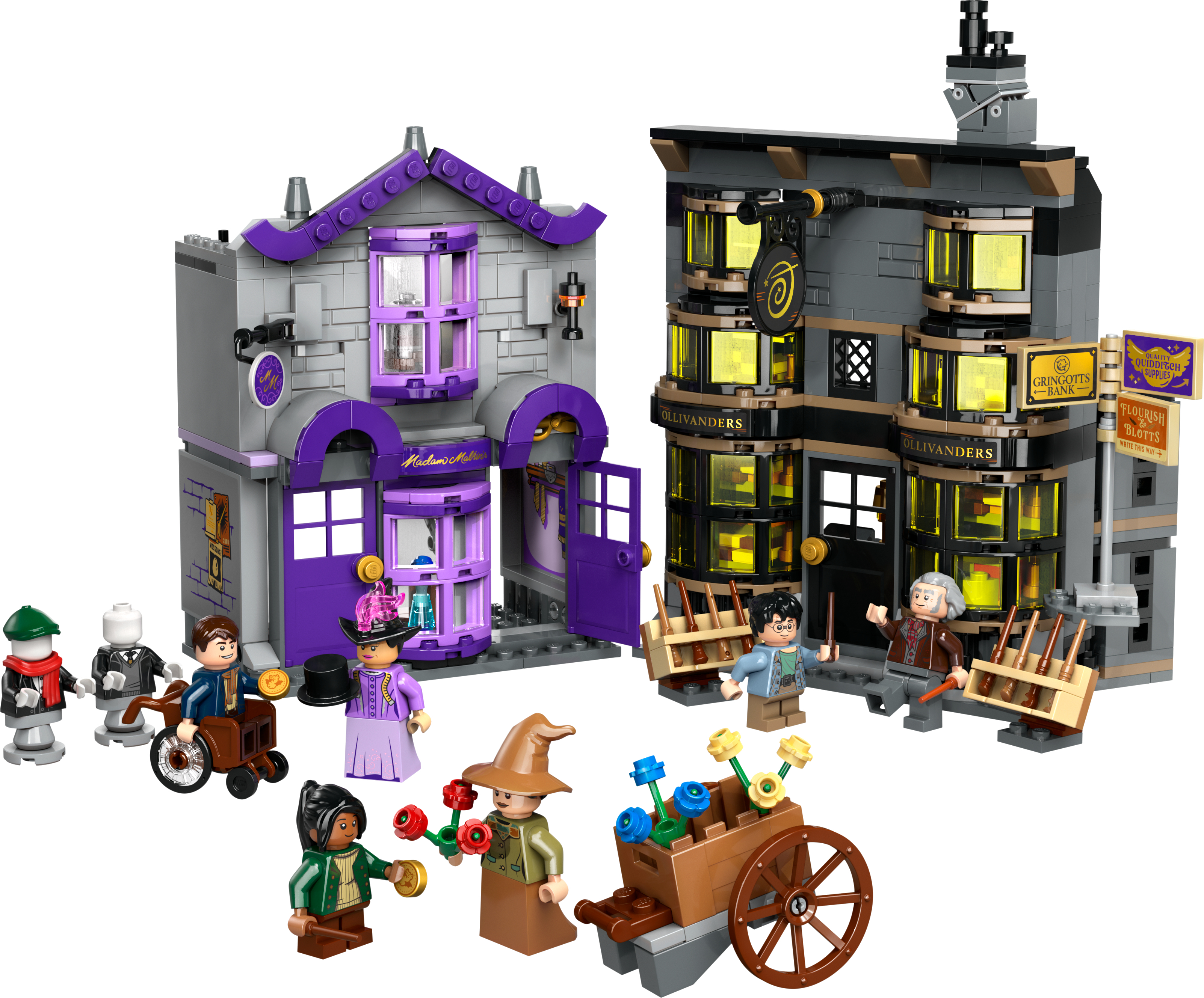 Конструктор Lego Harry Potter Крамниці Олівандера й мантій від Мадам Малкін фото №3