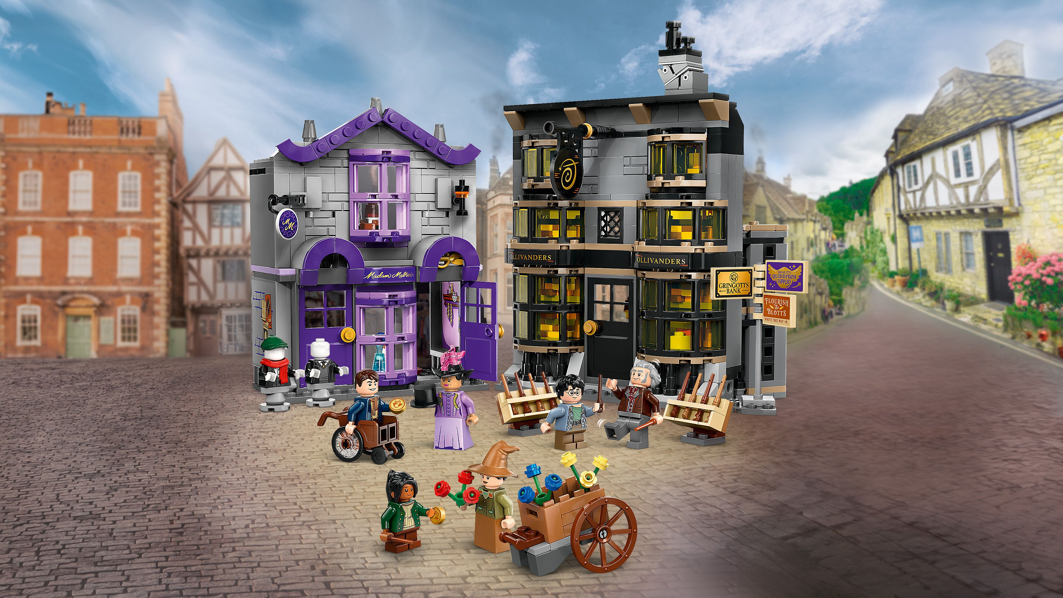 Конструктор Lego Harry Potter Крамниці Олівандера й мантій від Мадам Малкін фото №4