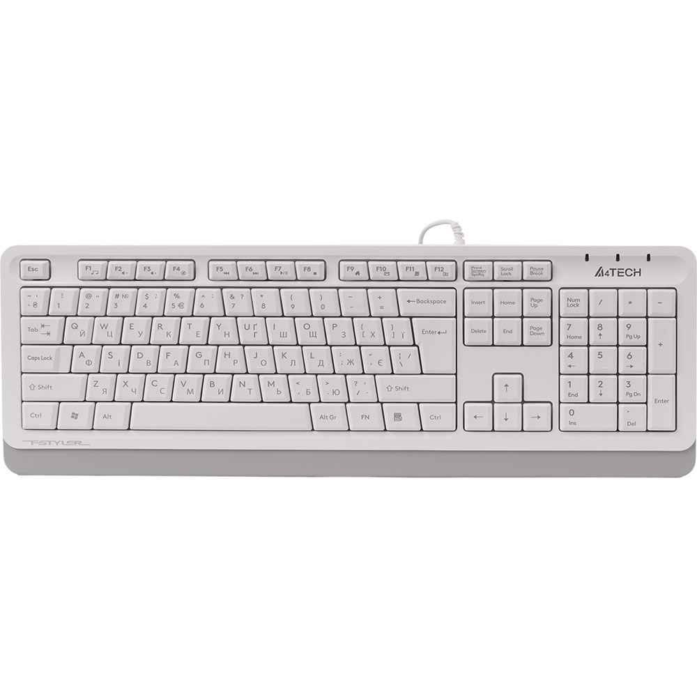 Клавіатура A4Tech FKS10 (White)