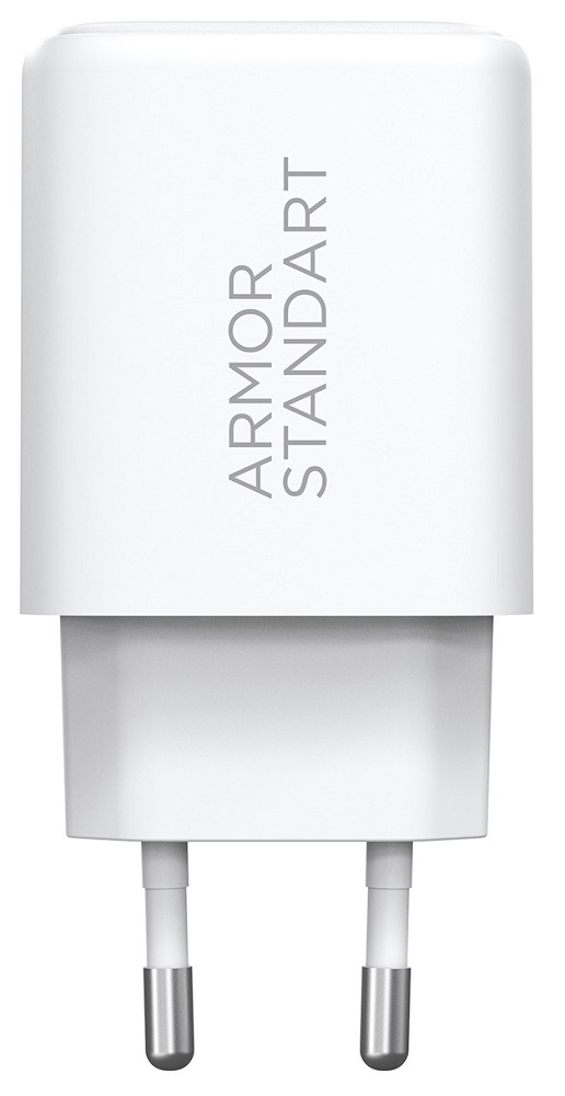 СЗУ Armorstandart Poweraze 45W GaN Type-C   USB-A White (ARM90431) фото №2