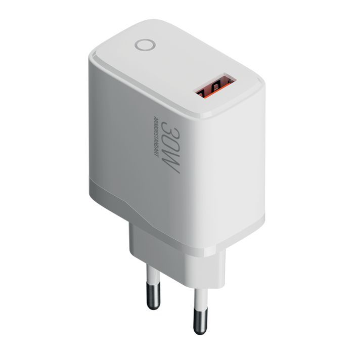 СЗУ Armorstandart AR013 USB-A 30W White (ARM84424)
