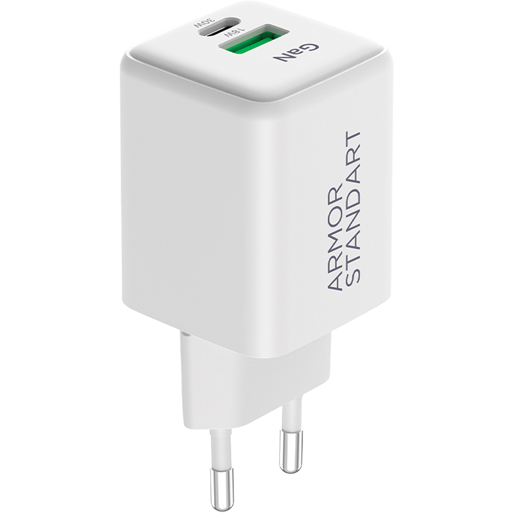 СЗУ Armorstandart AR371 30W GaN Type-C   USB White (ARM77549)