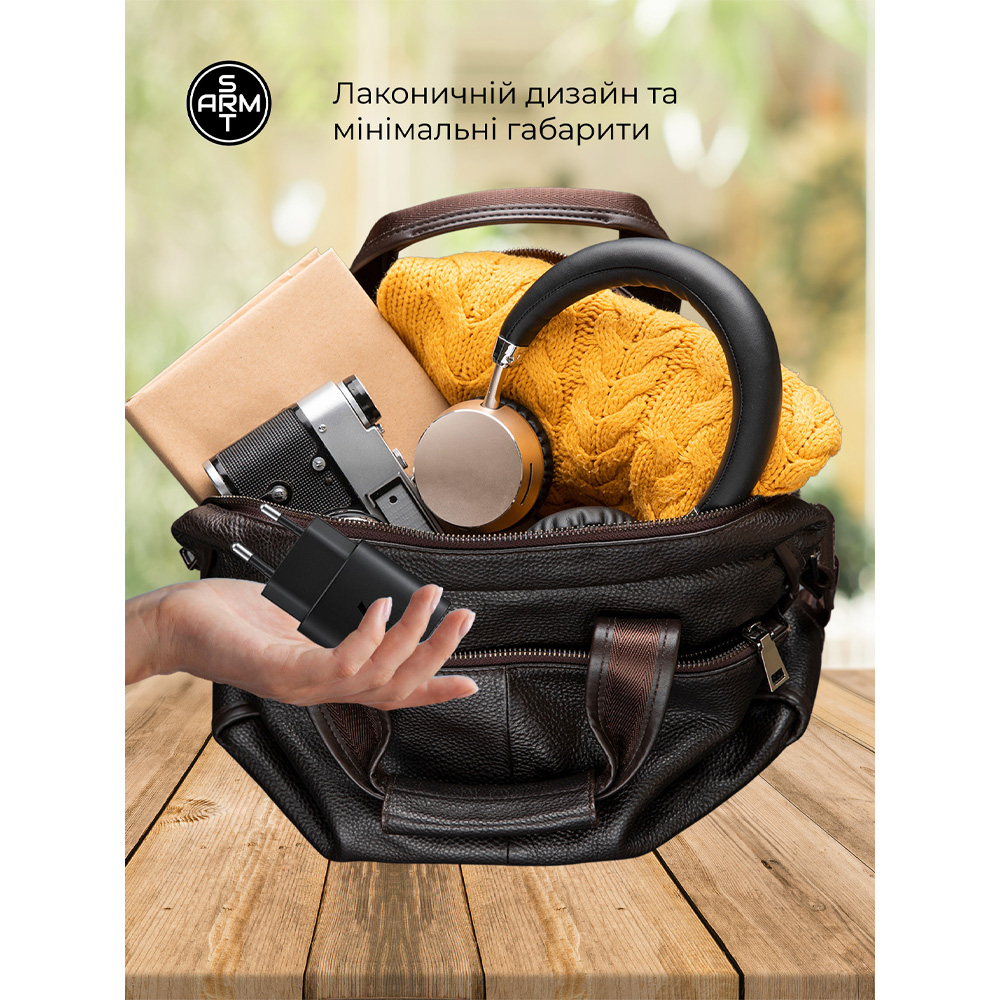 СЗУ Armorstandart AR-TA800 USB-C 25W black   кабель USB-C to Lightning (ARM77721) фото №5