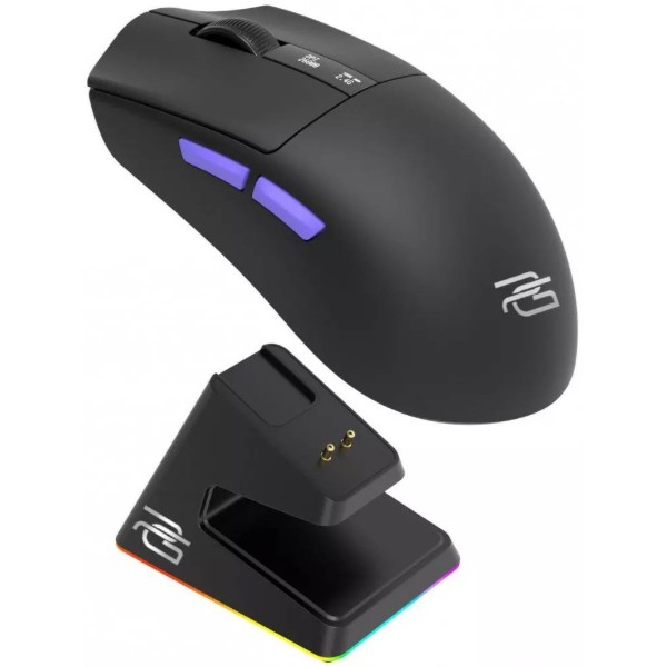 Комп'ютерна миша Proove Gaming Jester 8K with Charging Dock (black/purple)