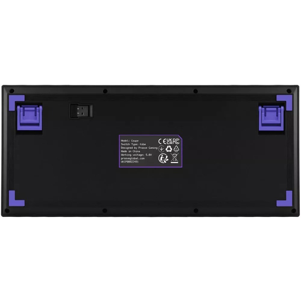 Клавиатура Proove Gaming Coupe (Ukraine Layout) (black/purple) фото №3