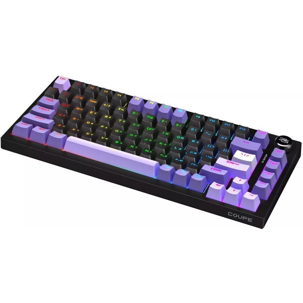 Клавиатура Proove Gaming Coupe (Ukraine Layout) (black/purple) фото №5