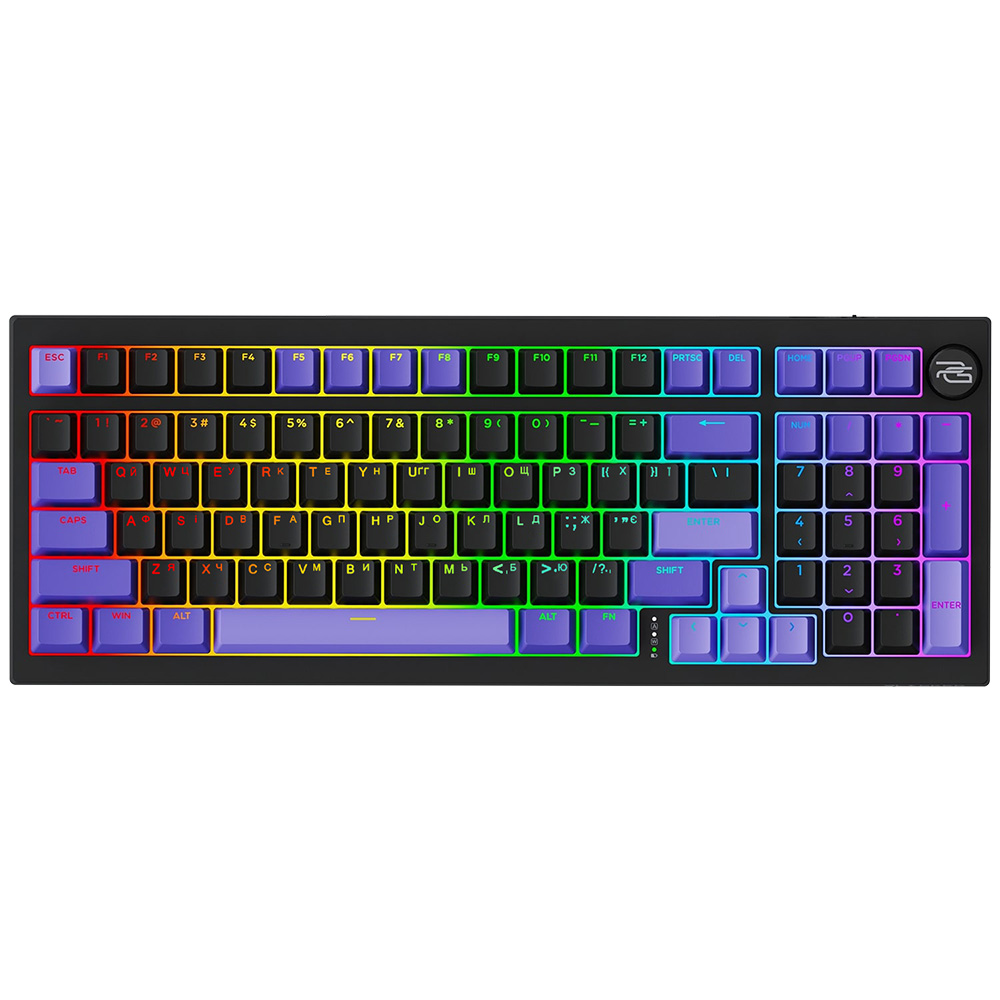 Клавиатура Proove Gaming Slicker Special Edition (Ukraine Layout) (black/purple)