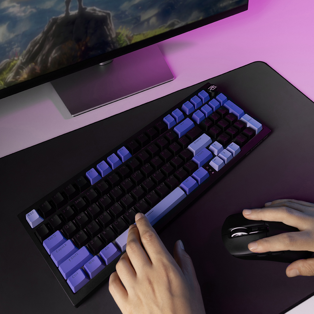 Клавиатура Proove Gaming Slicker Special Edition (Ukraine Layout) (black/purple) фото №7