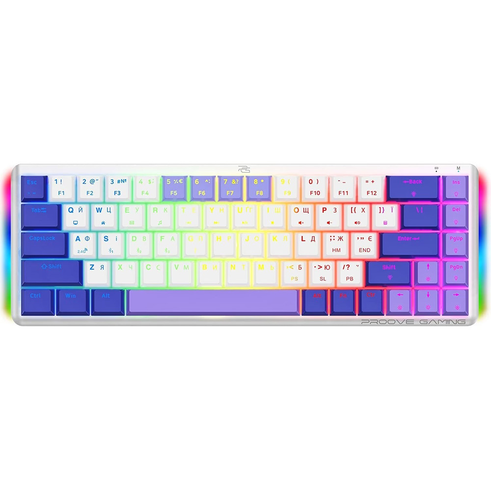 Клавиатура Proove Gaming AFK (Ukraine Layout) (white)