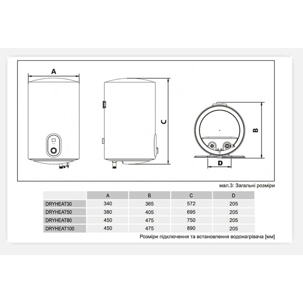 Водонагреватель Gorenje DryHeat 80 фото №4