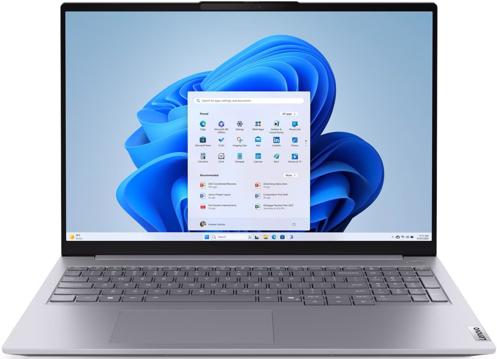 Ноутбук Lenovo ThinkBook 16 G8 IAL (21SK00FQRA)