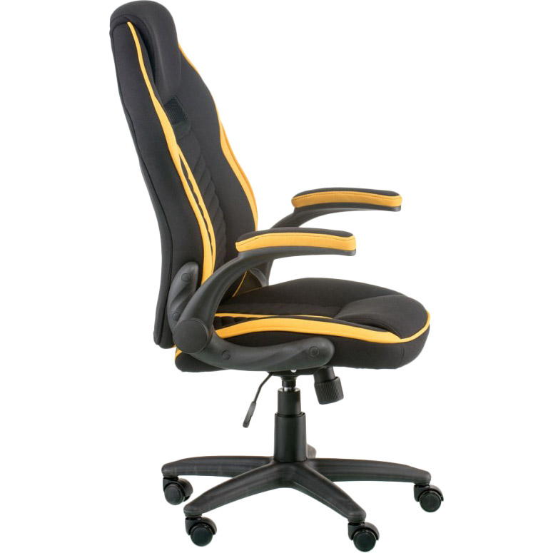 Геймерское кресло Special4You Prime black/yellow (E5548) фото №5