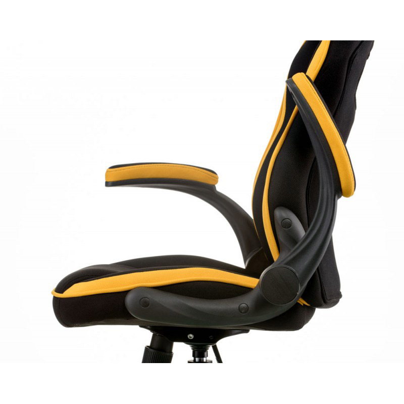 Геймерское кресло Special4You Prime black/yellow (E5548) фото №8