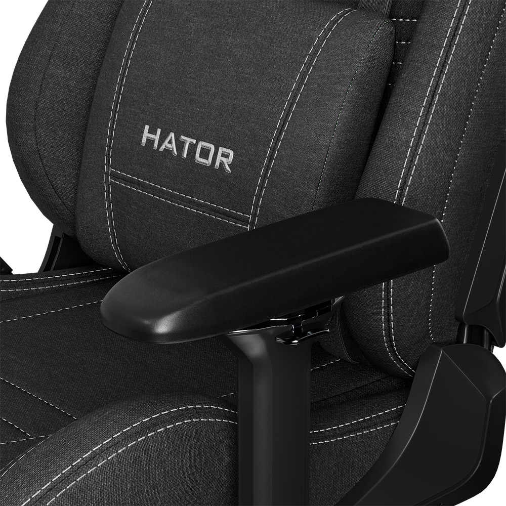 Геймерское кресло HATOR Arc Fabric Jet Black (HTC-982) фото №11