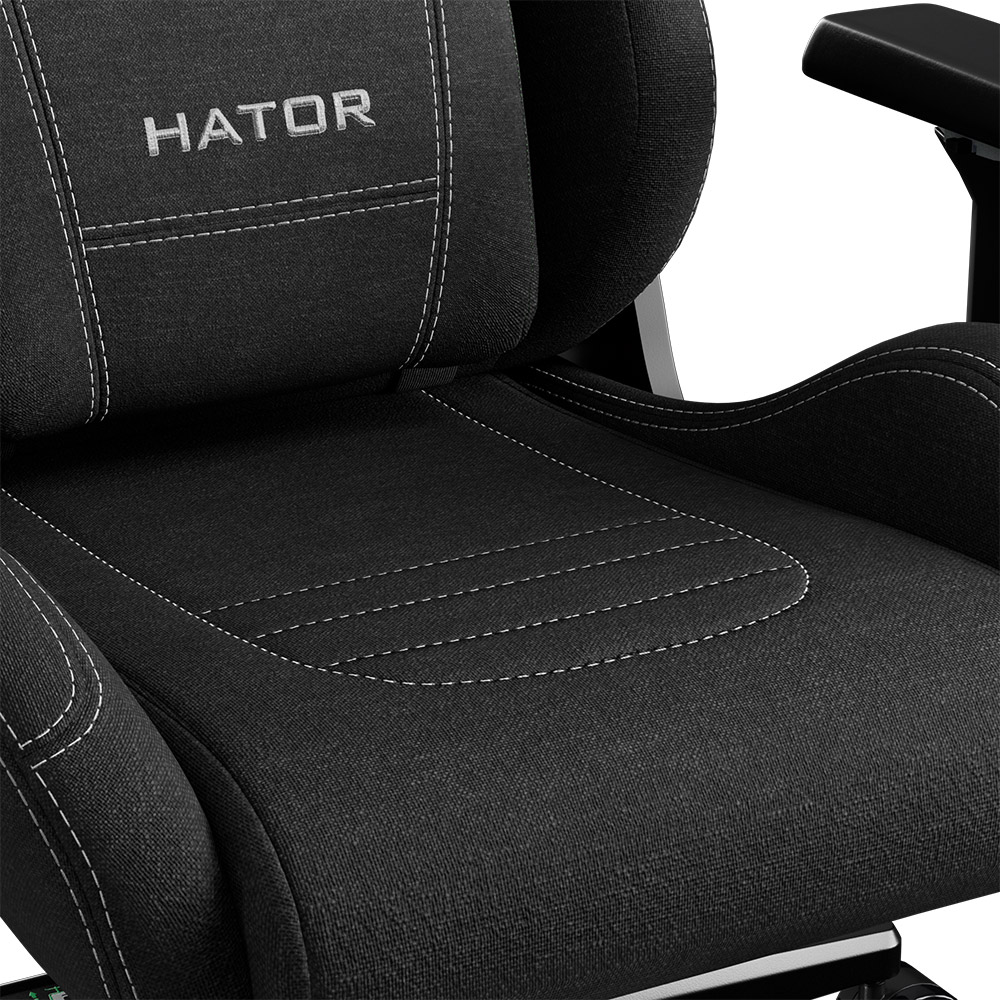 Геймерское кресло HATOR Arc Fabric Jet Black (HTC-982) фото №12