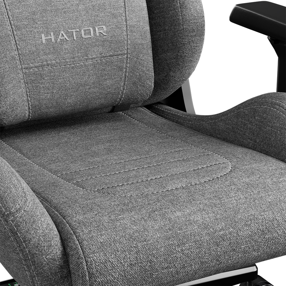 Геймерське крісло HATOR Arc Fabric Stone Gray (HTC-984) фото №10
