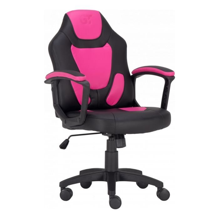 Геймерське крісло GT Racer X-1414 Black/Pink фото №3