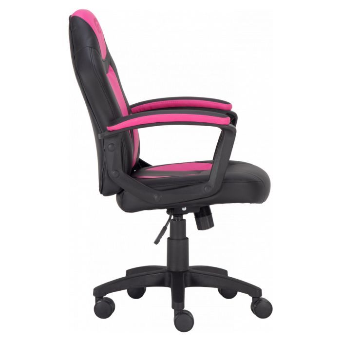 Геймерське крісло GT Racer X-1414 Black/Pink фото №2
